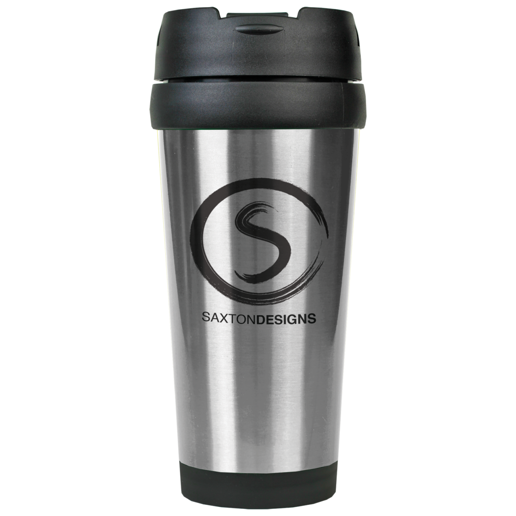 Maple Street Metals 16 Oz. Anodized Stainless Steel Travel Mug